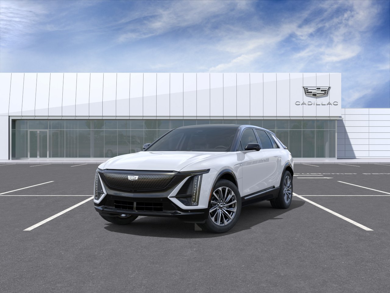 New 2027 Vibrant White Tricoat Cadillac Sport image 32