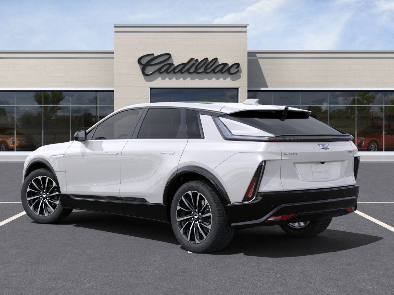 New 2025 Crystal White Tricoat Cadillac Sport 1 image 3