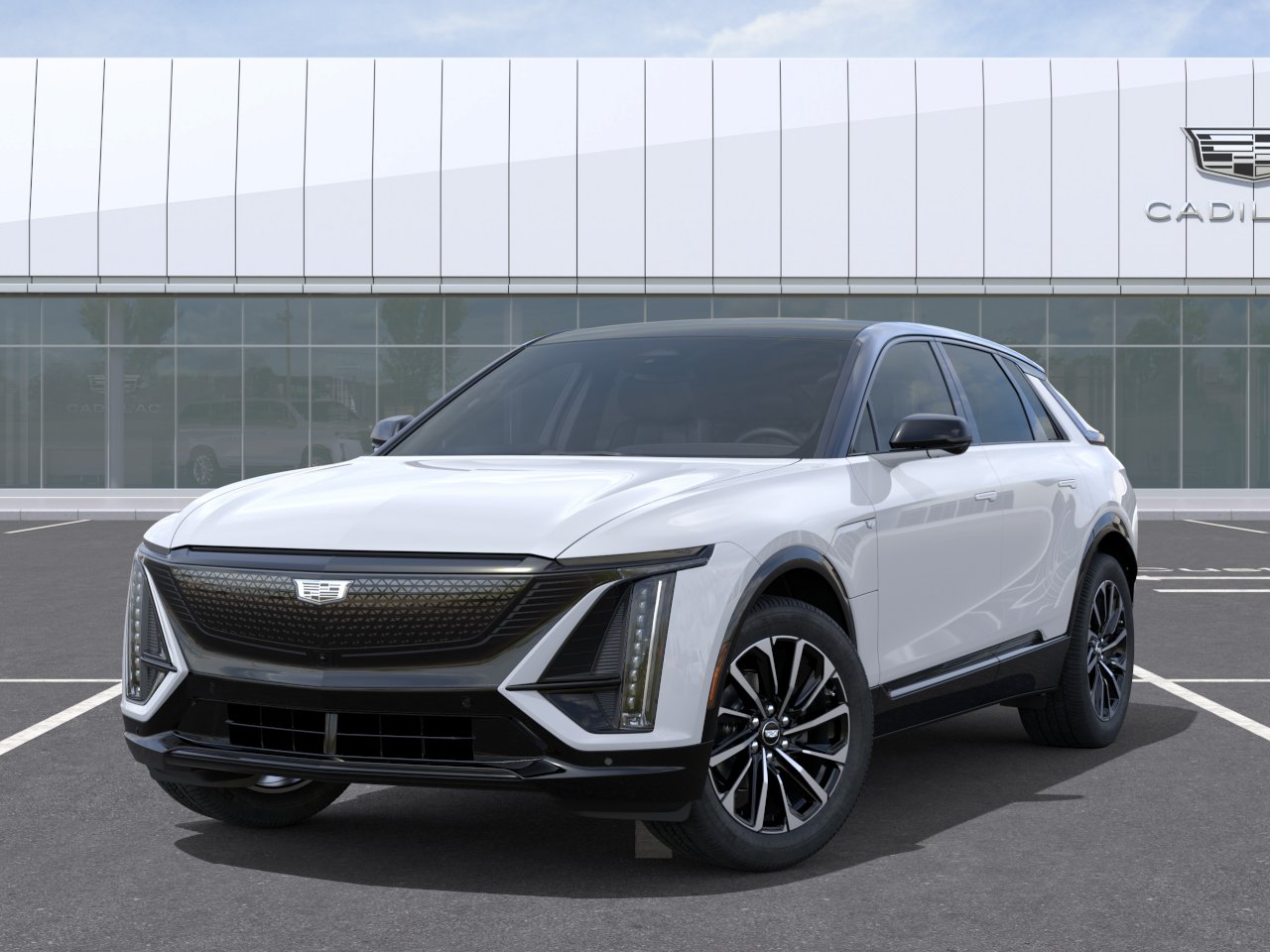 New 2026 Vibrant White Tricoat Cadillac Sport image 30