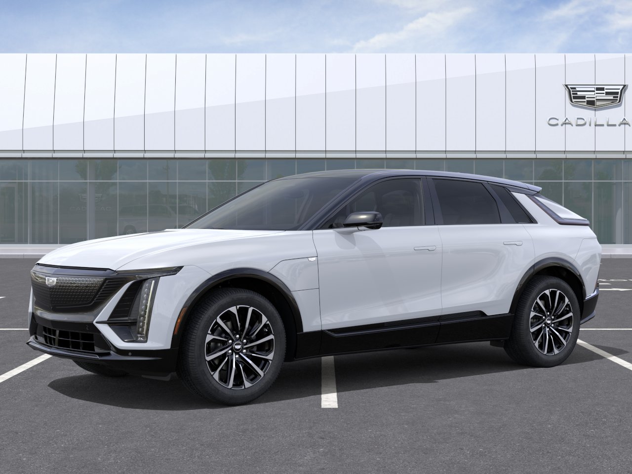 New 2026 Vibrant White Tricoat Cadillac Sport image 26