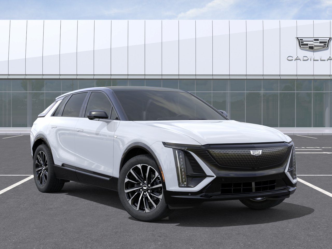 New 2026 Vibrant White Tricoat Cadillac Sport image 31