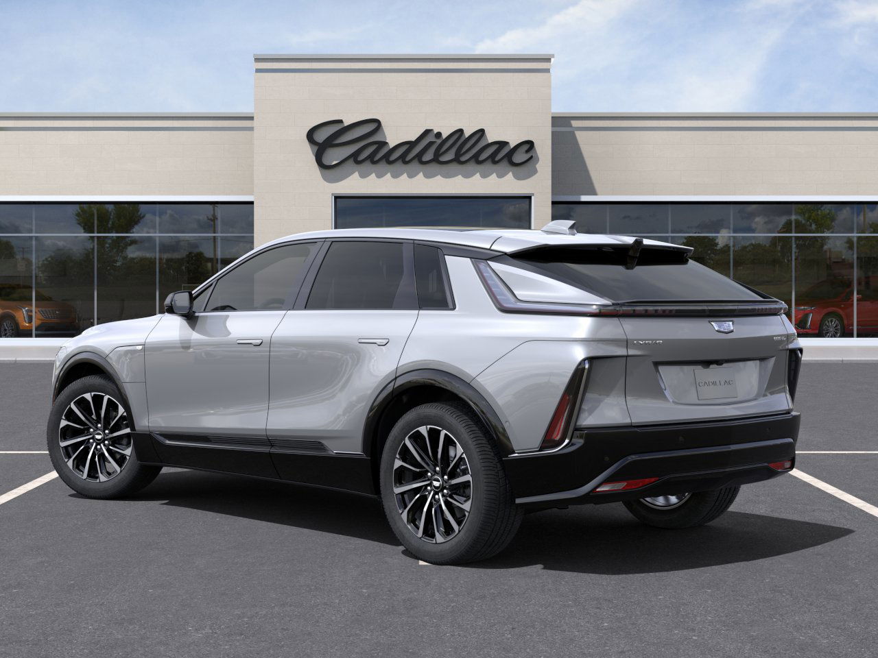 New 2025 Argent Silver Metallic Cadillac Sport 1 image 3