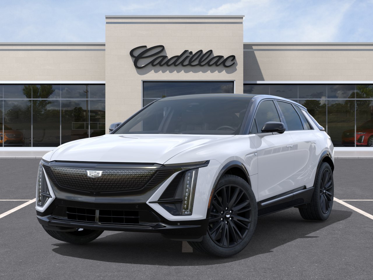 New 2026 Vibrant White Tricoat Cadillac Sport image 6
