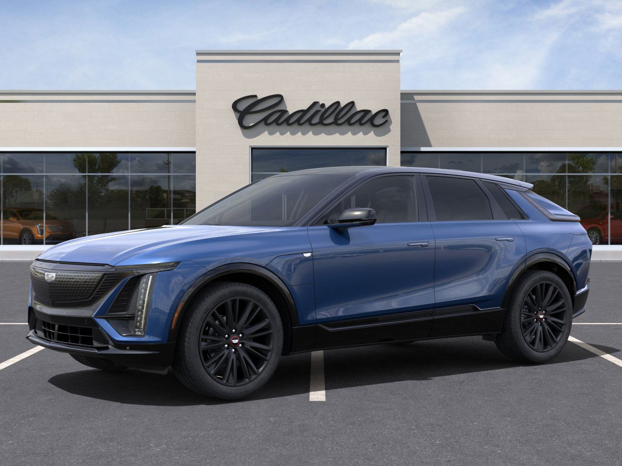 New 2025 Opulent Blue Metallic Cadillac Sport 1 image 2