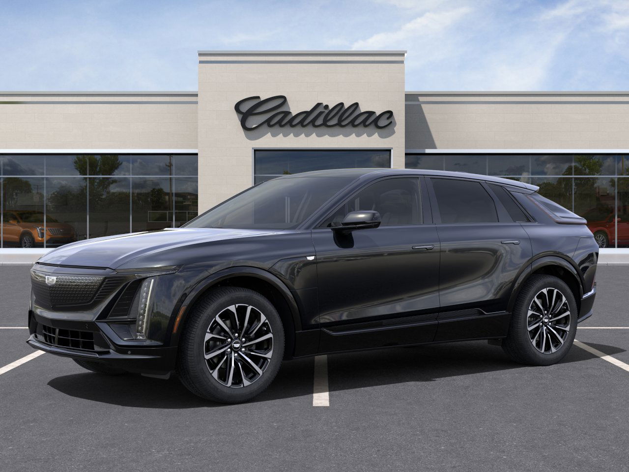 New 2025 Stellar Black Metallic Cadillac Sport 1 image 2