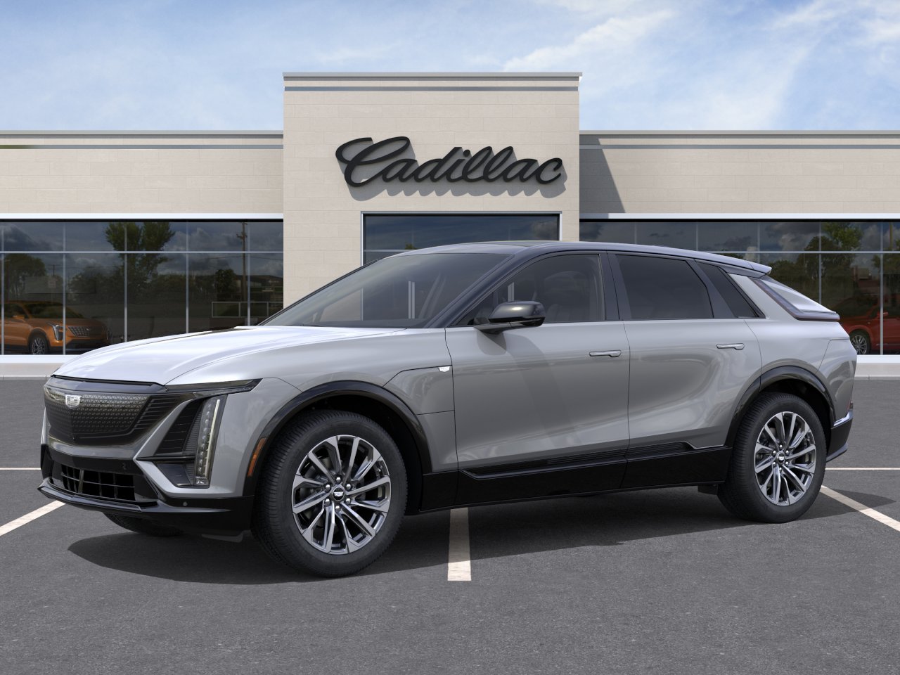New 2027 Argent Silver Metallic Cadillac Premium Sport image 2