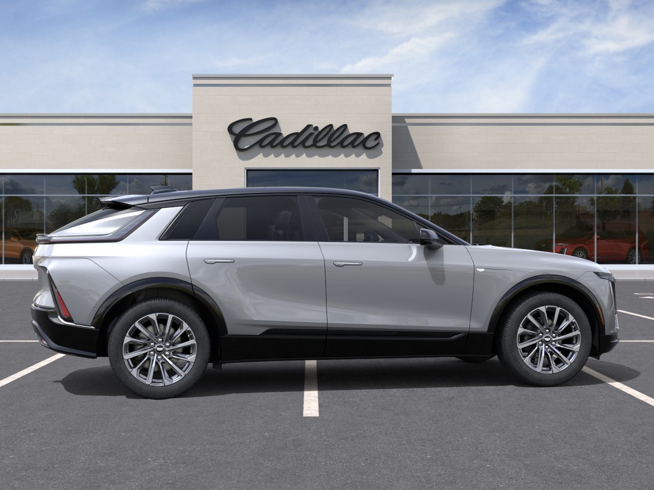 New 2027 Argent Silver Metallic Cadillac Premium Sport image 5