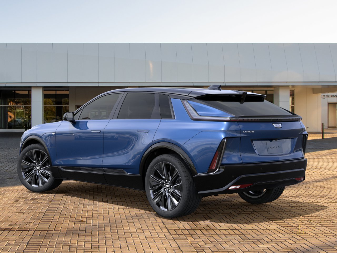 New 2027 Opulent Blue Metallic Cadillac Signature Sport image 3