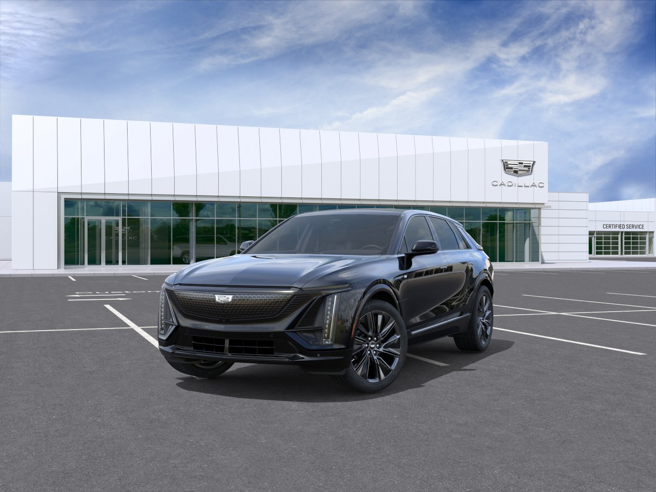 New 2027 Stellar Black Metallic Cadillac Signature Sport image 8