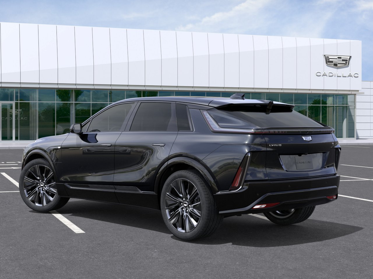 New 2027 Stellar Black Metallic Cadillac Signature Sport image 3