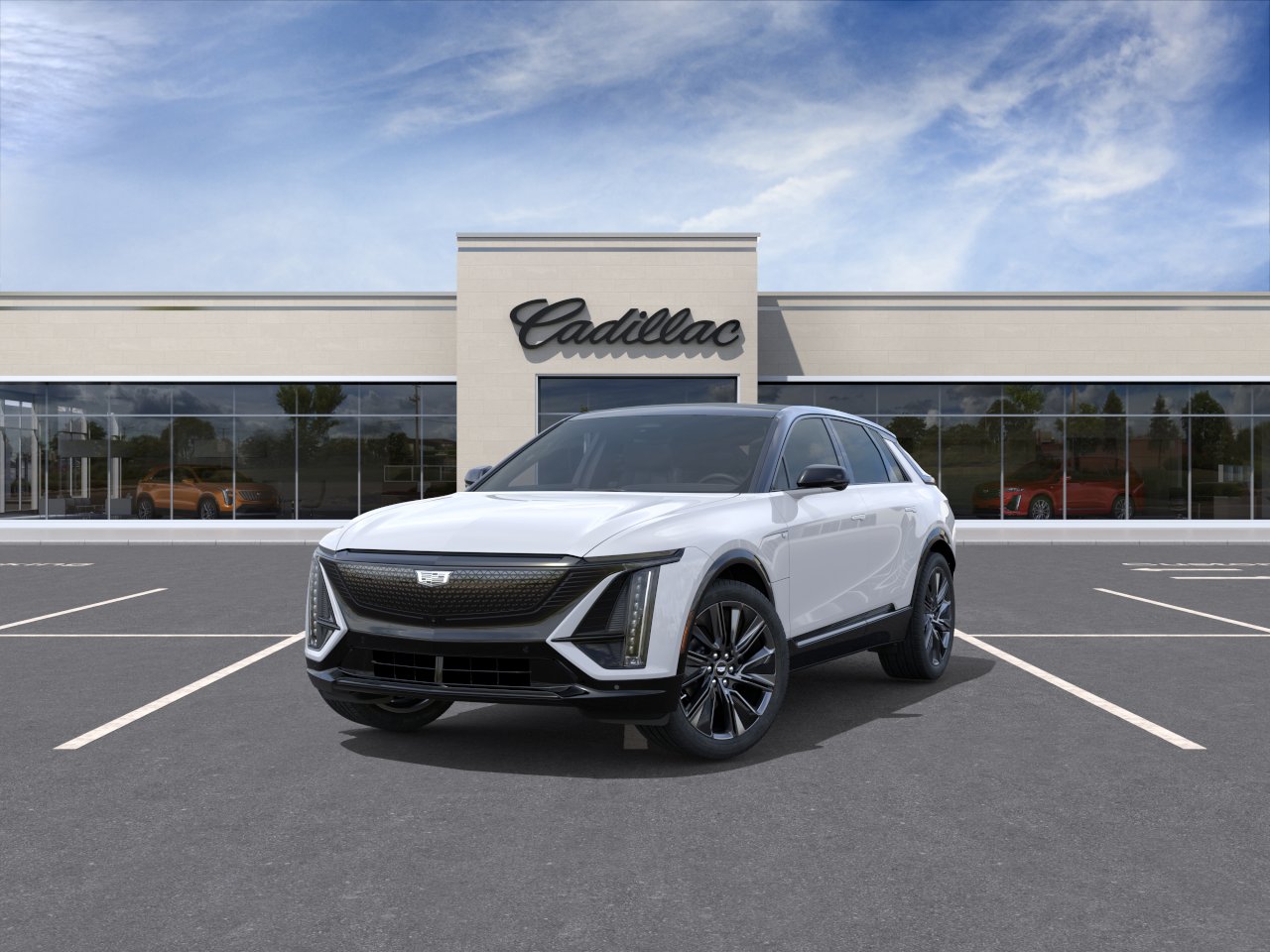 New 2027 Vibrant White Tricoat Cadillac Signature Sport image 8