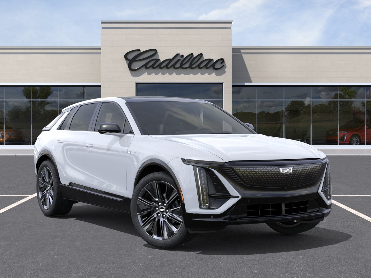 New 2027 Vibrant White Tricoat Cadillac Signature Sport image 7