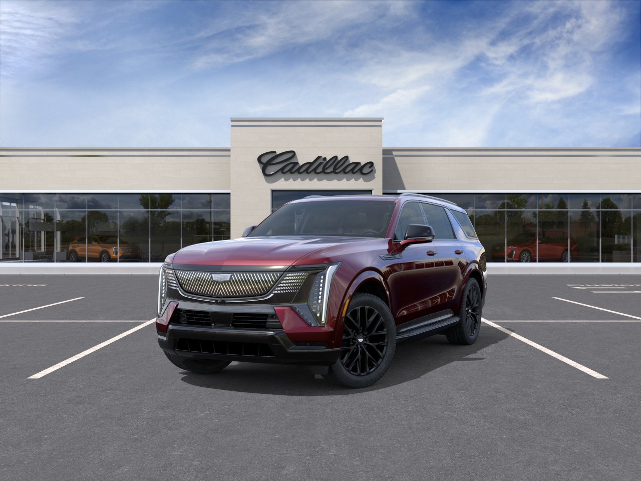 New 2026 Black Cherry Tintcoat Cadillac Premium Sport image 8
