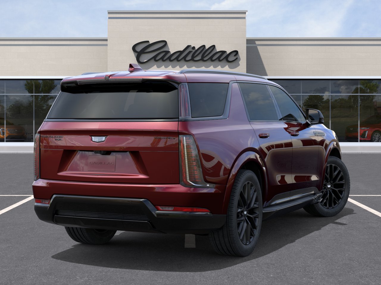 New 2026 Black Cherry Tintcoat Cadillac Premium Sport image 4