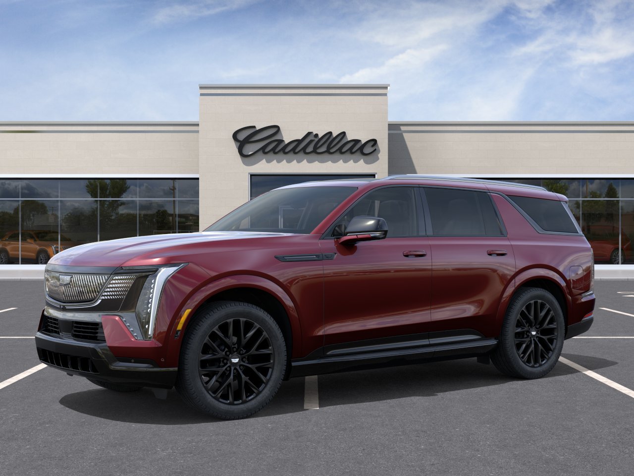New 2026 Black Cherry Tintcoat Cadillac Premium Sport image 2