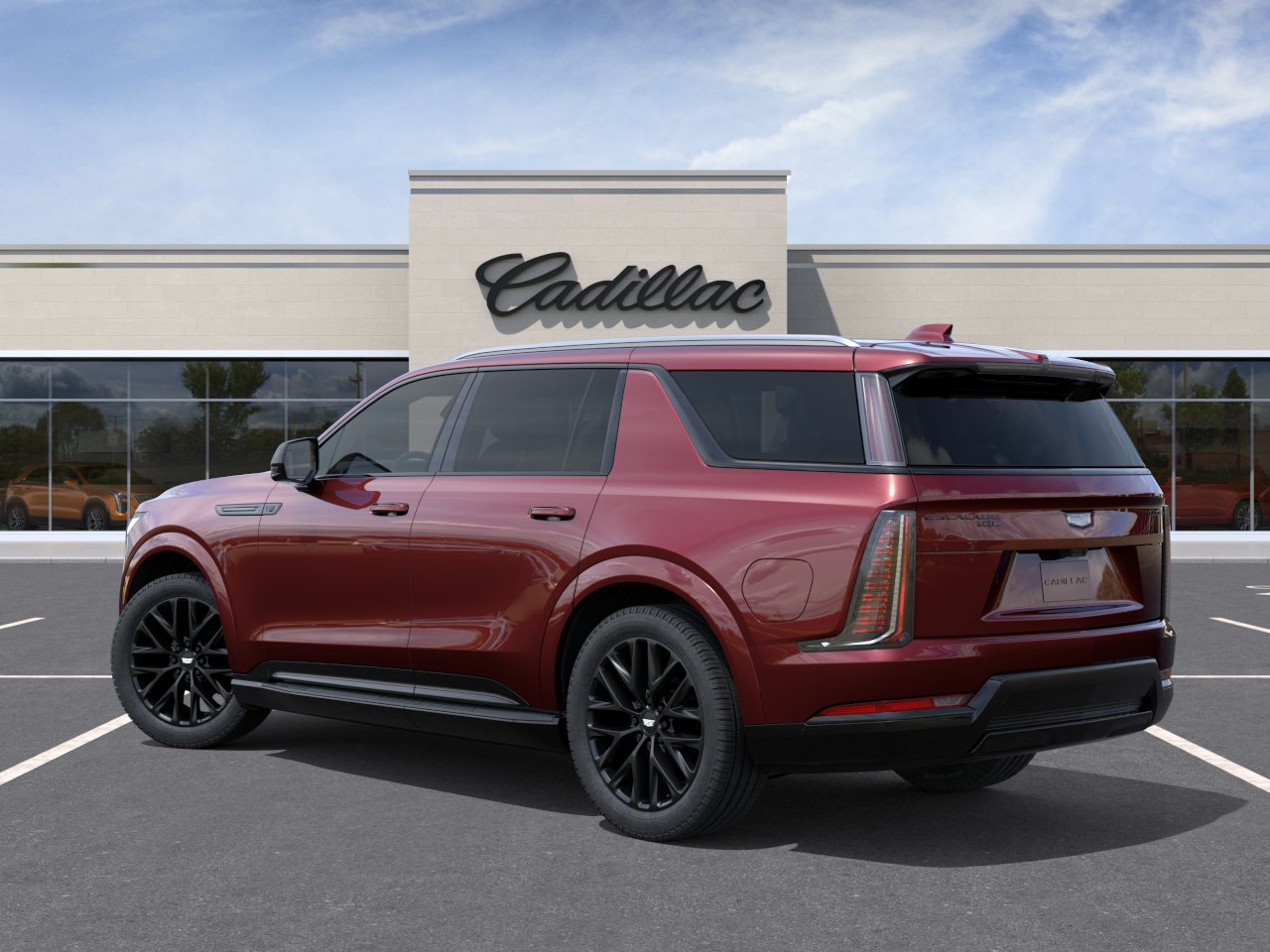 New 2026 Black Cherry Tintcoat Cadillac Premium Sport image 3
