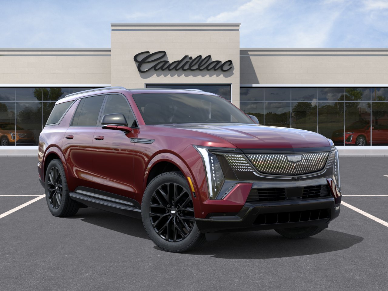 New 2026 Black Cherry Tintcoat Cadillac Premium Sport image 7