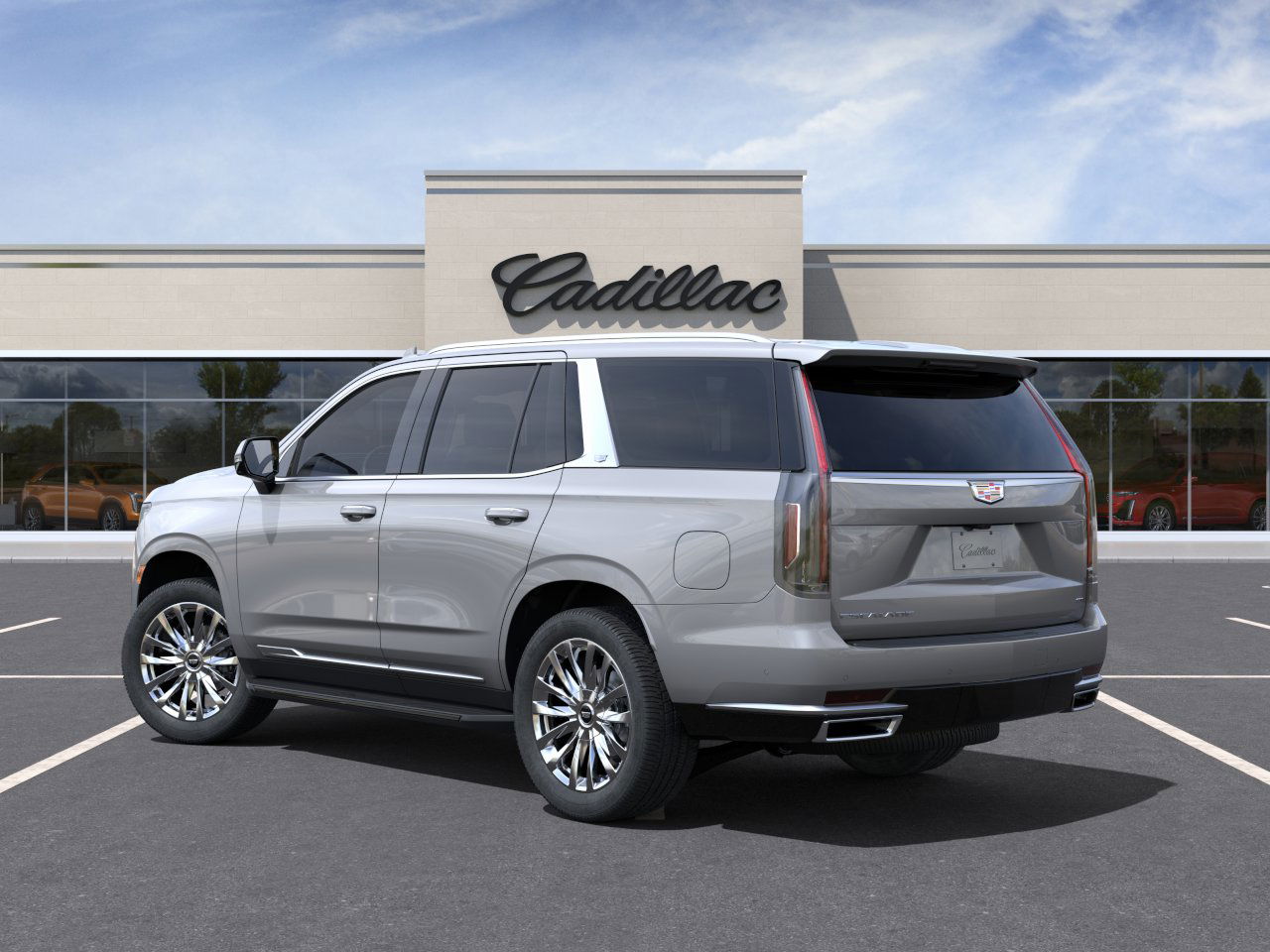 New 2024 Argent Silver Metallic Cadillac Premium Luxury image 3