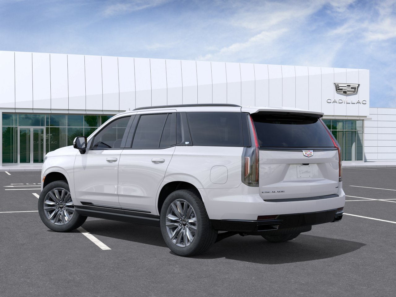 New 2023 Crystal White Tricoat Cadillac Sport image 3