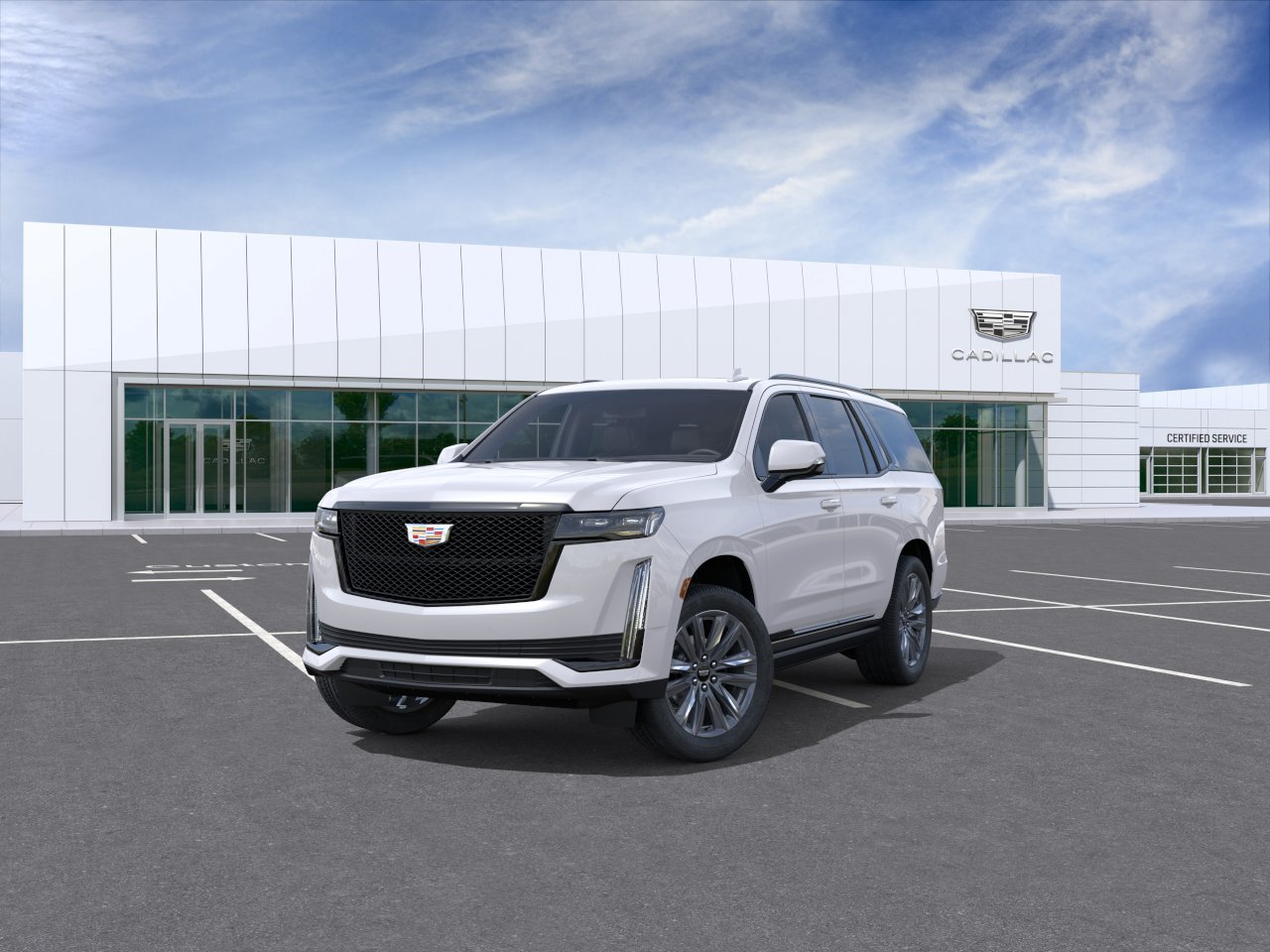 New 2023 Crystal White Tricoat Cadillac Sport image 8