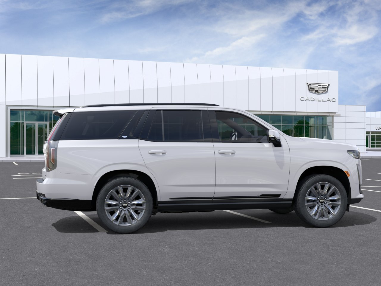 New 2023 Crystal White Tricoat Cadillac Sport image 5