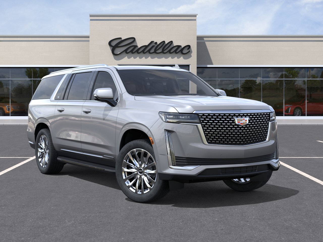 New 2024 Argent Silver Metallic Cadillac Premium Luxury image 7