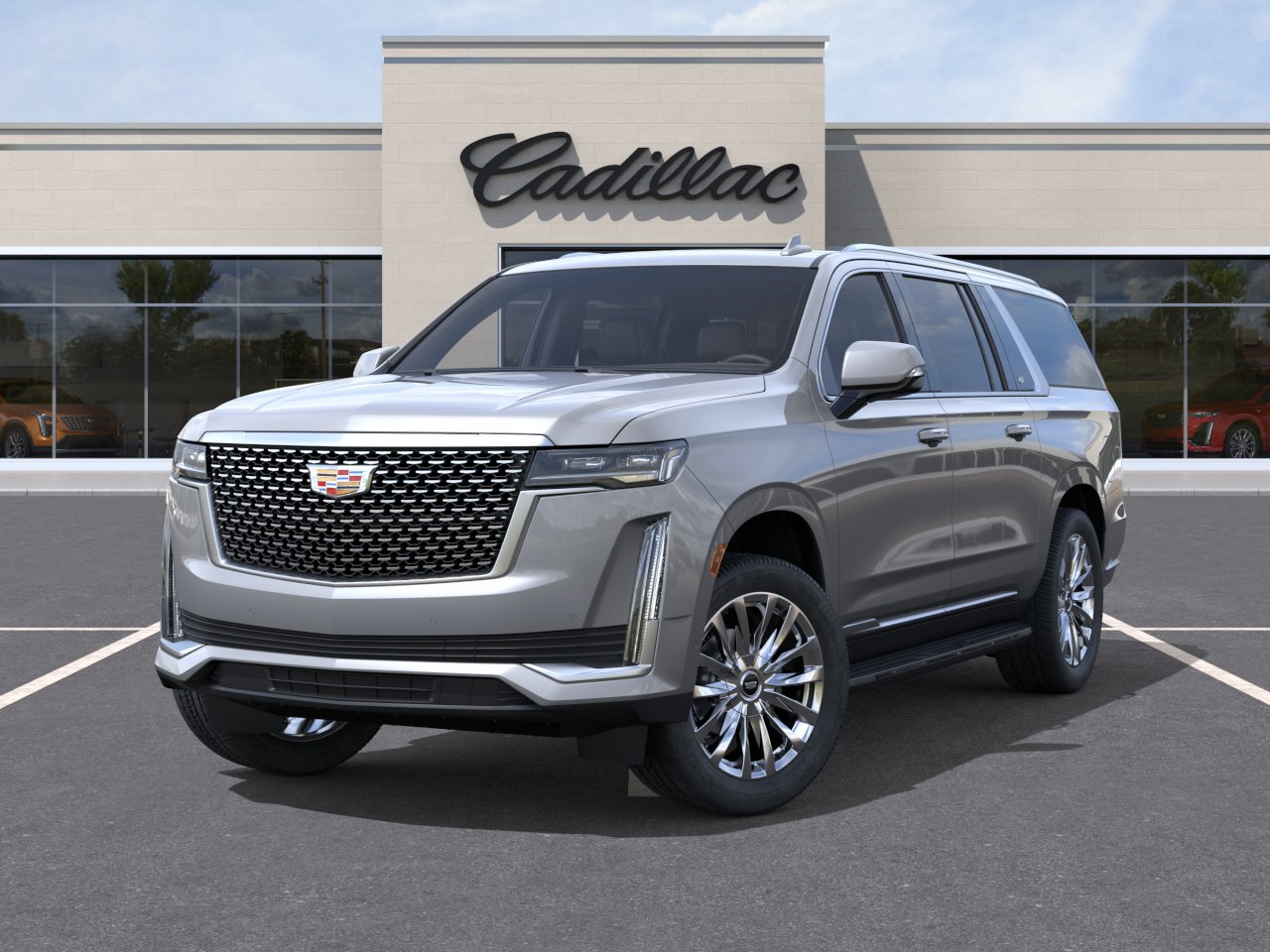 New 2024 Argent Silver Metallic Cadillac Premium Luxury image 6