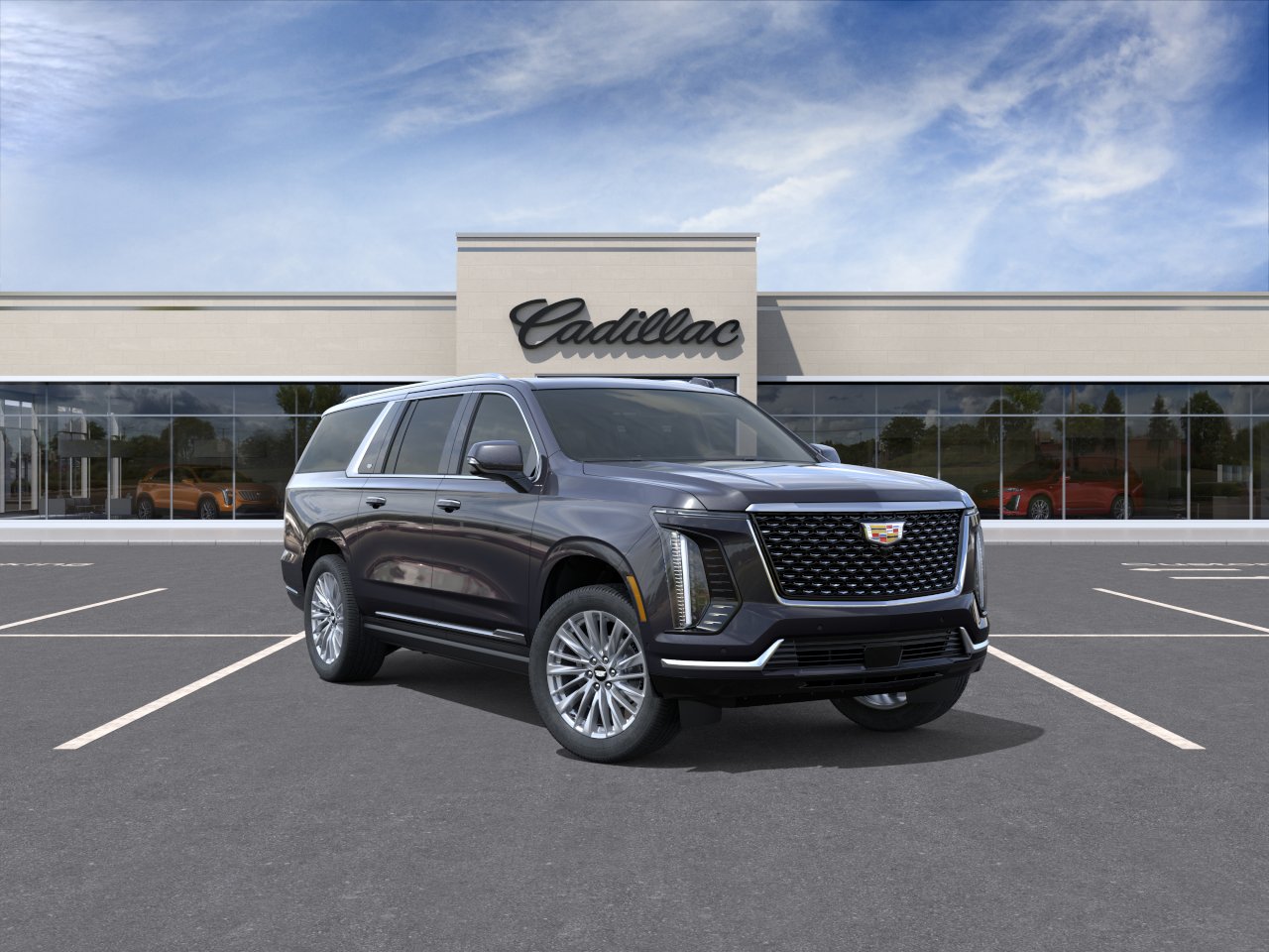 New 2027 Galactic Gray Metallic Cadillac Luxury image 2