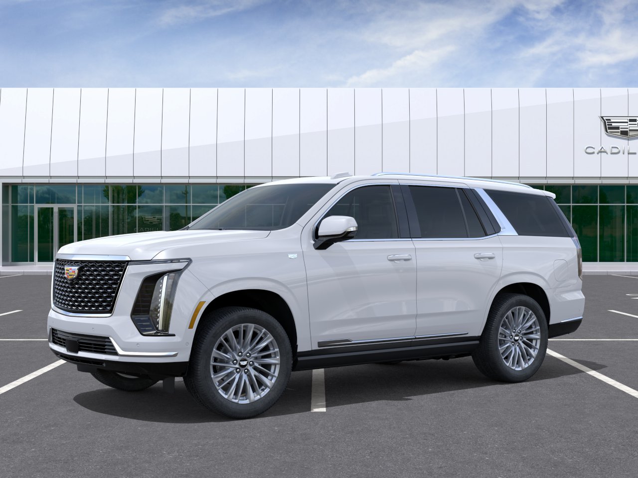 New 2026 Vibrant White Tricoat Cadillac Luxury image 46