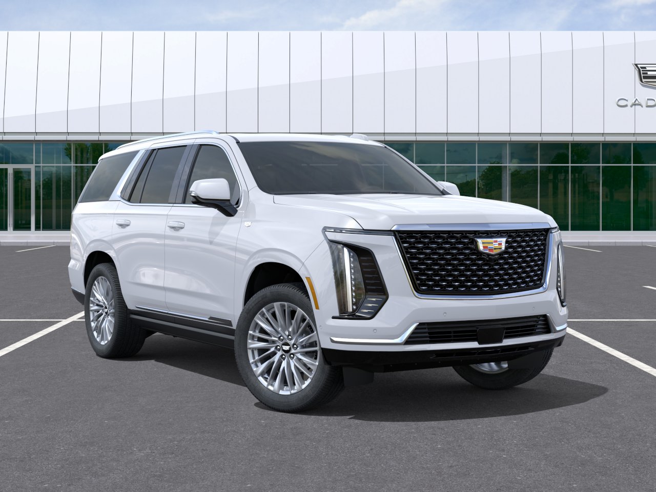New 2026 Vibrant White Tricoat Cadillac Luxury image 51