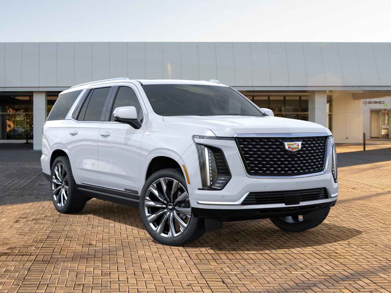 New 2026 Vibrant White Tricoat Cadillac Luxury image 7