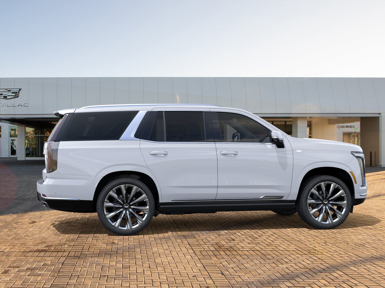 New 2026 Vibrant White Tricoat Cadillac Luxury image 5