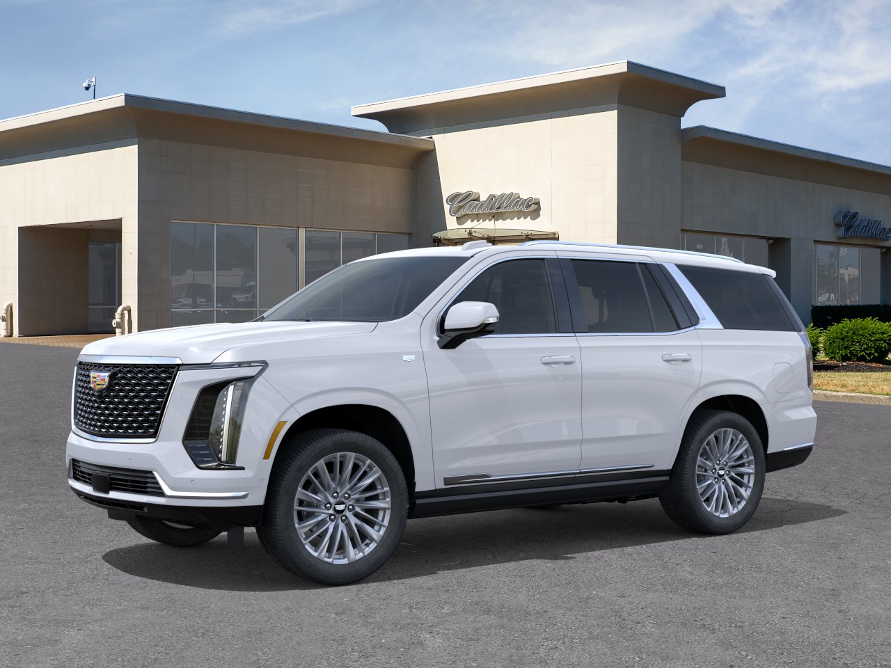 New 2026 Vibrant White Tricoat Cadillac Luxury image 2
