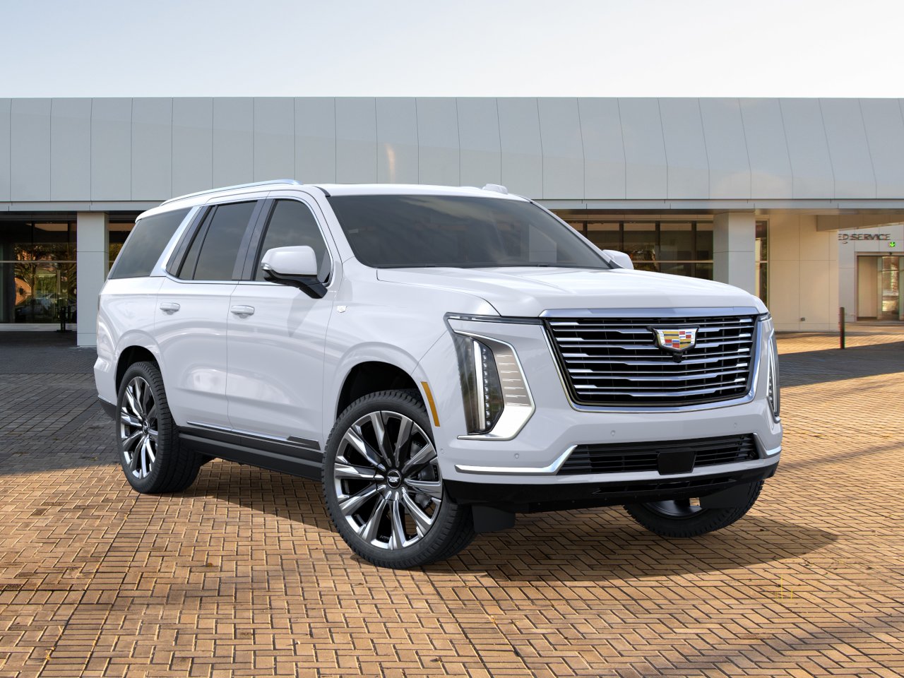 New 2026 Vibrant White Tricoat Cadillac Platinum Luxury image 31