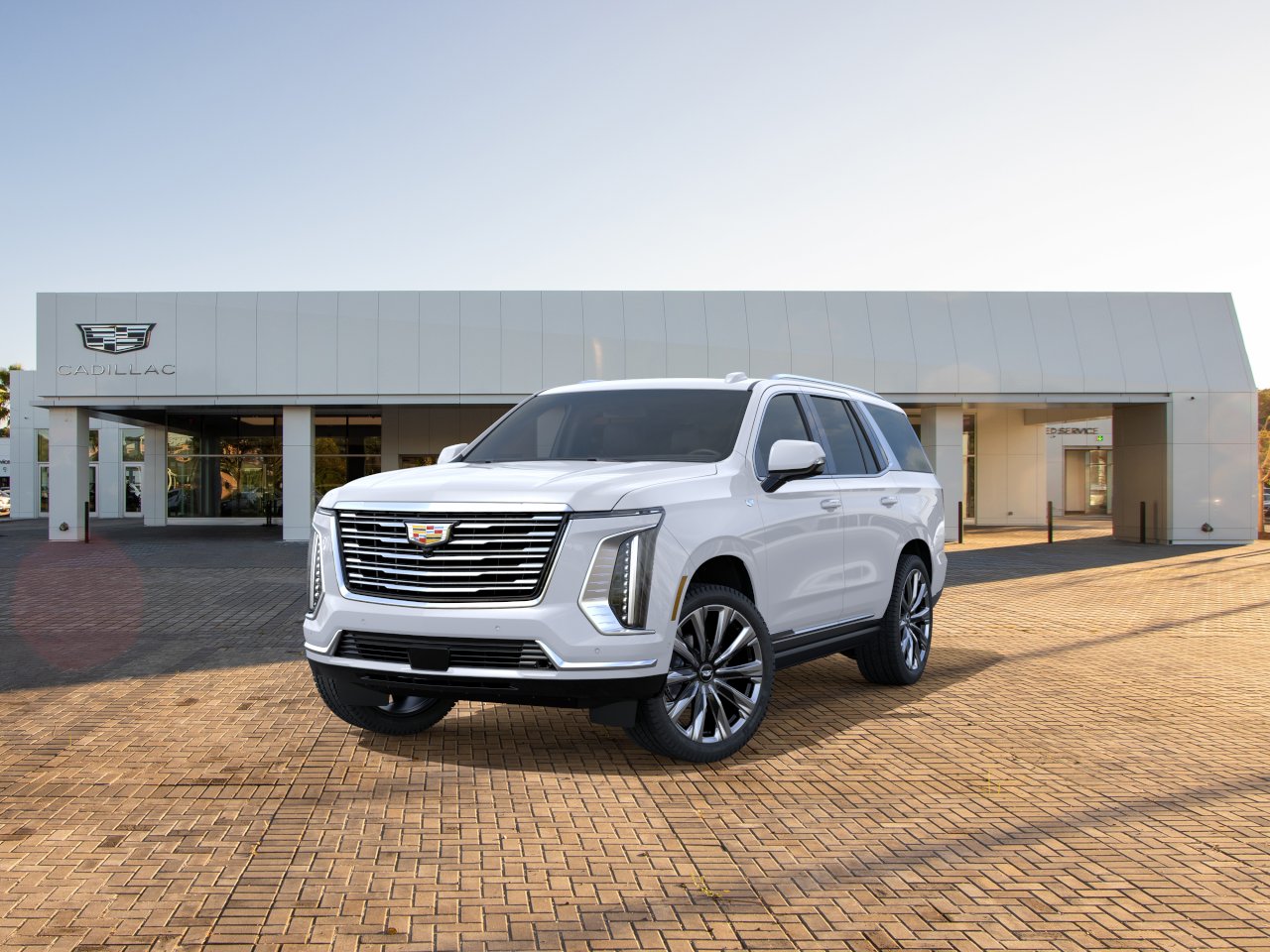 New 2026 Vibrant White Tricoat Cadillac Platinum Luxury image 32