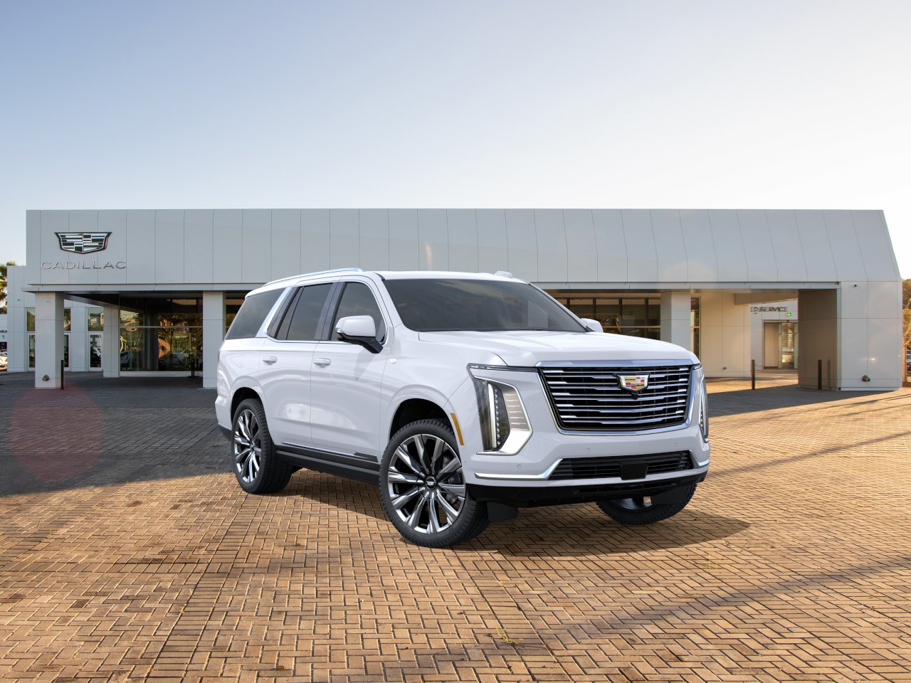 New 2026 Vibrant White Tricoat Cadillac Platinum Luxury image 25