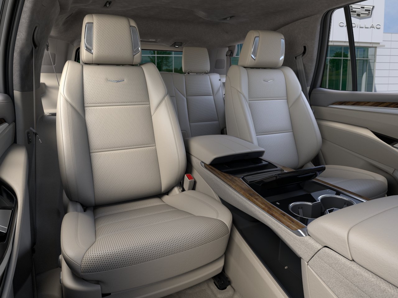 New 2027 Vibrant White Tricoat Cadillac Platinum Luxury image 17