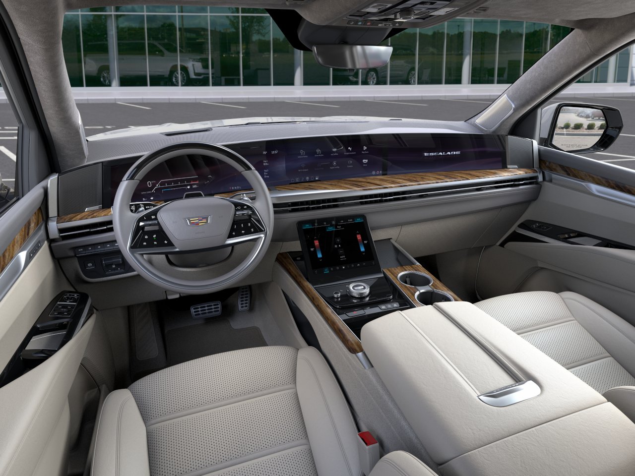 New 2027 Vibrant White Tricoat Cadillac Platinum Luxury image 15