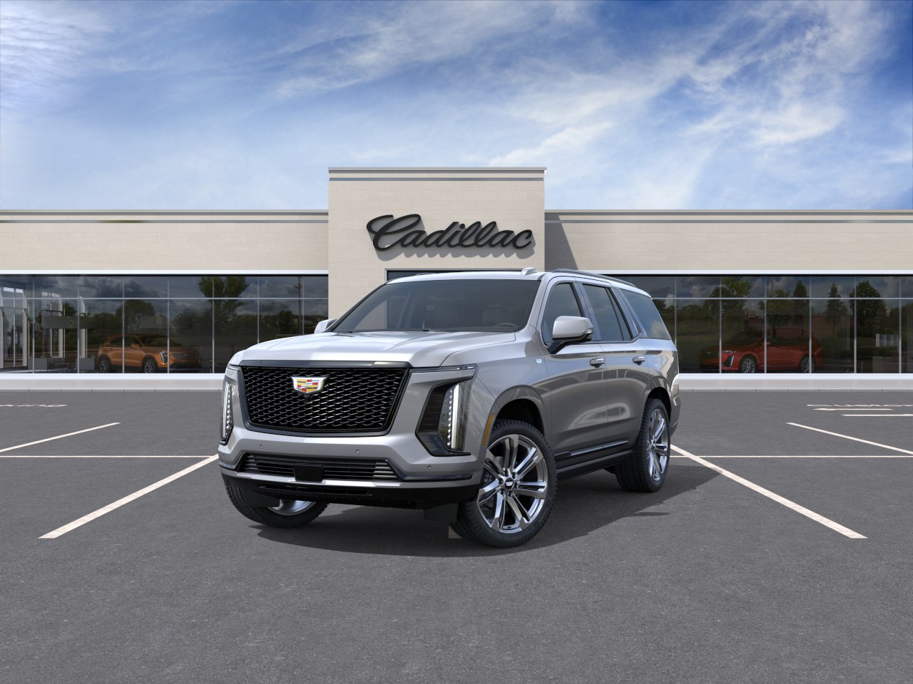 New 2026 Argent Silver Metallic Cadillac Sport image 8