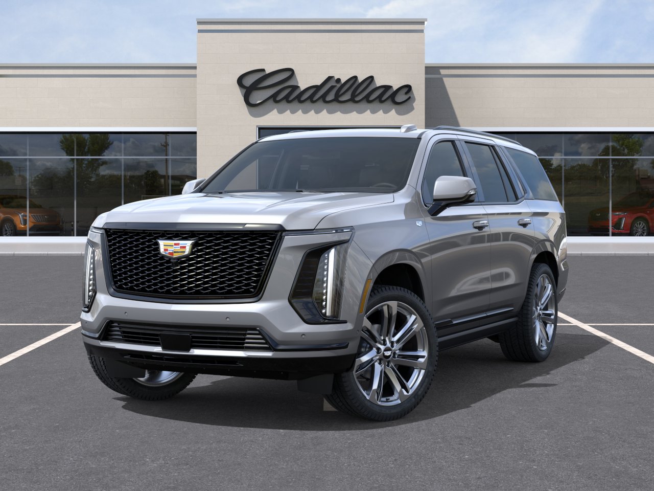 New 2026 Argent Silver Metallic Cadillac Sport image 6