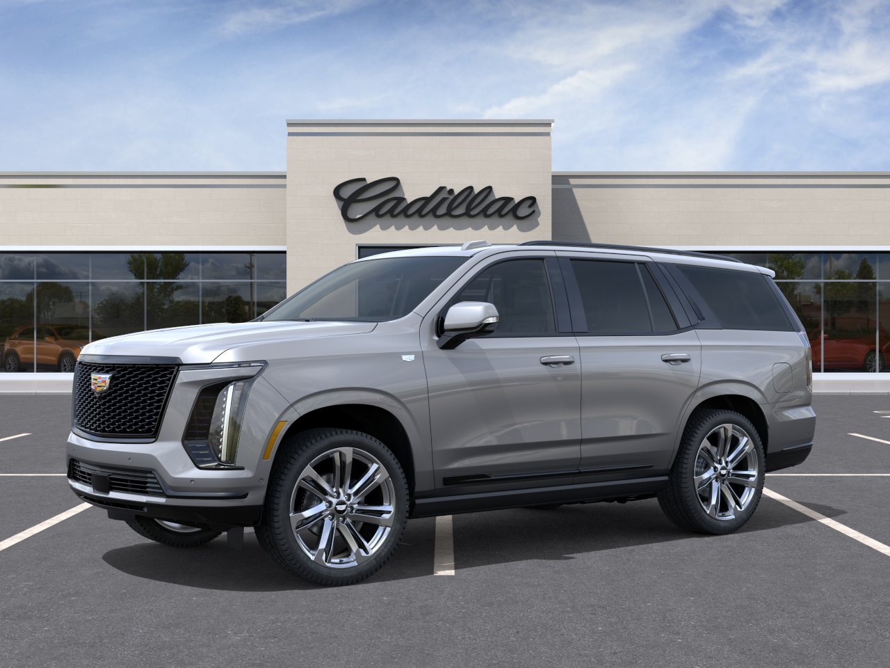 New 2026 Argent Silver Metallic Cadillac Sport image 2