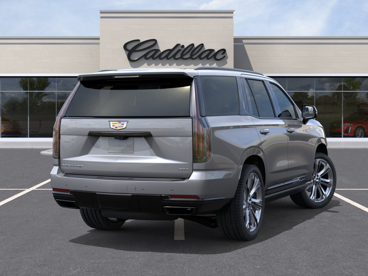 New 2026 Argent Silver Metallic Cadillac Sport image 4