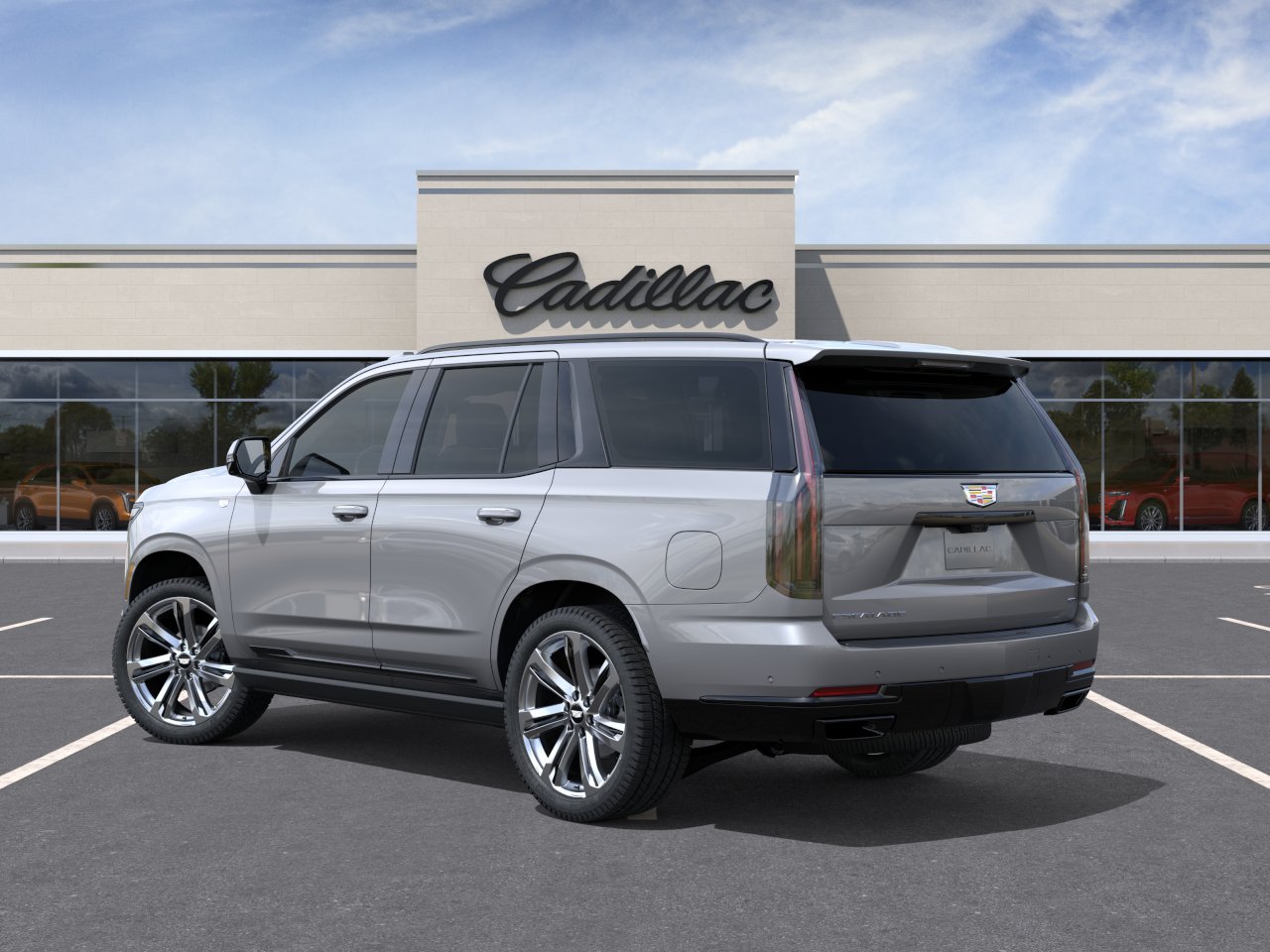 New 2026 Argent Silver Metallic Cadillac Sport image 3