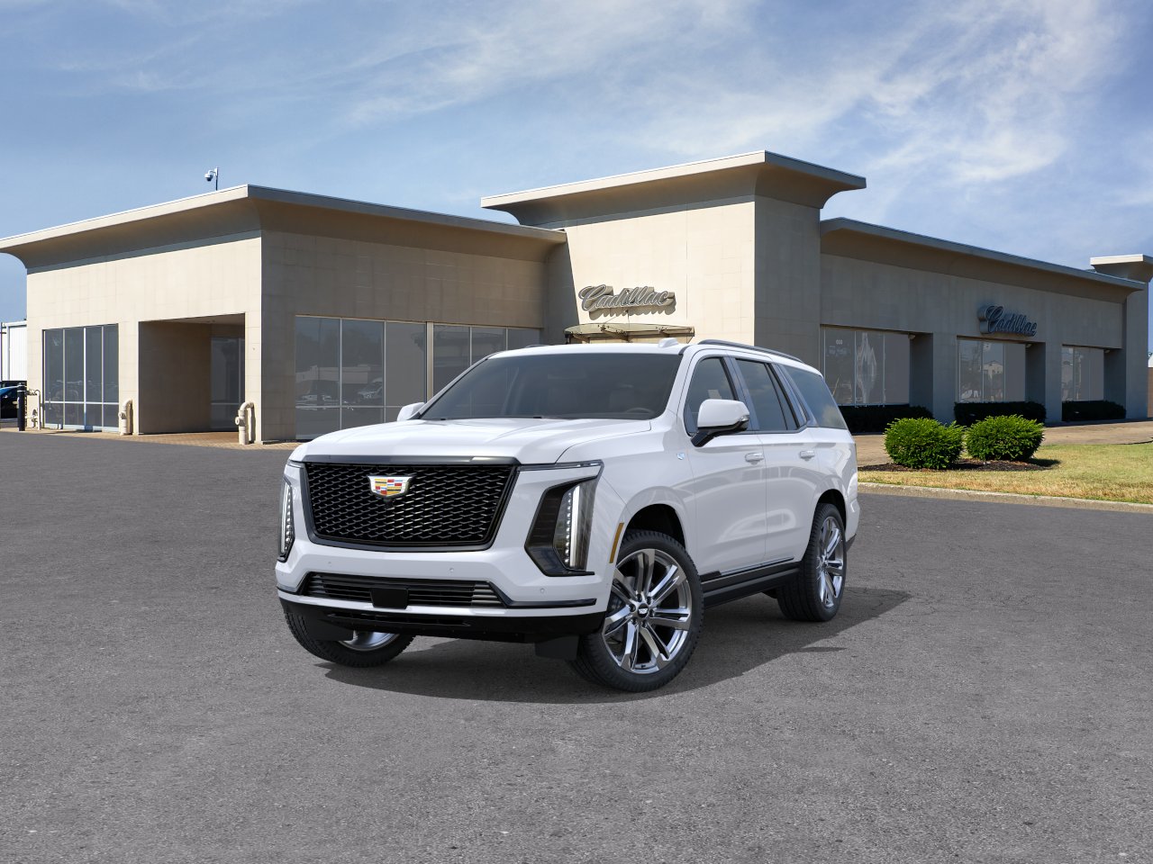 New 2026 Vibrant White Tricoat Cadillac Sport image 32
