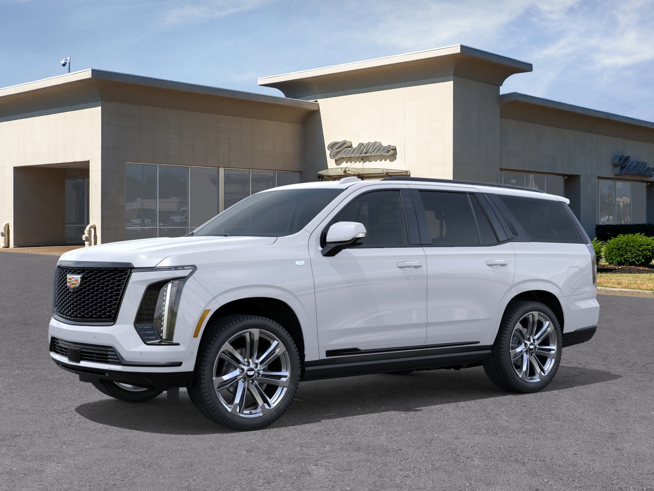 New 2026 Vibrant White Tricoat Cadillac Sport image 26