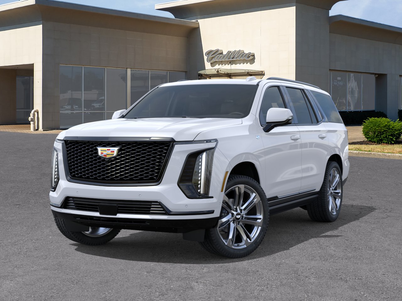 New 2026 Vibrant White Tricoat Cadillac Sport image 30