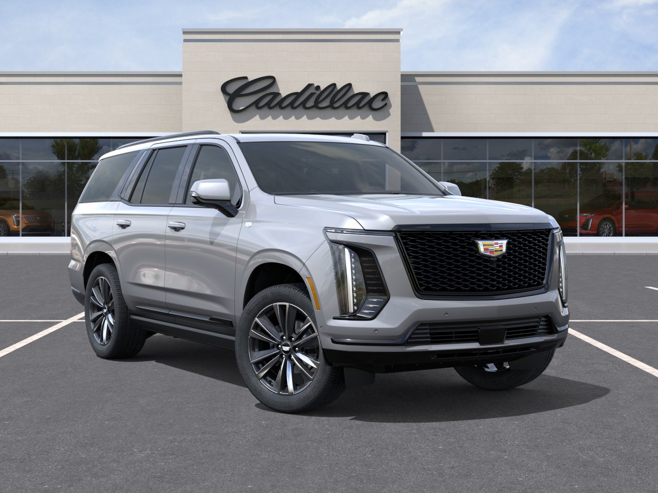 New 2026 Argent Silver Metallic Cadillac Sport image 7