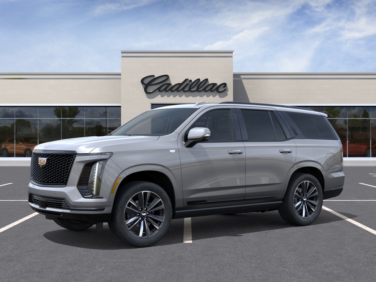 New 2026 Argent Silver Metallic Cadillac Sport image 2