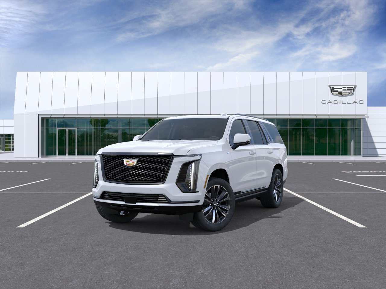 New 2026 Vibrant White Tricoat Cadillac Sport image 53