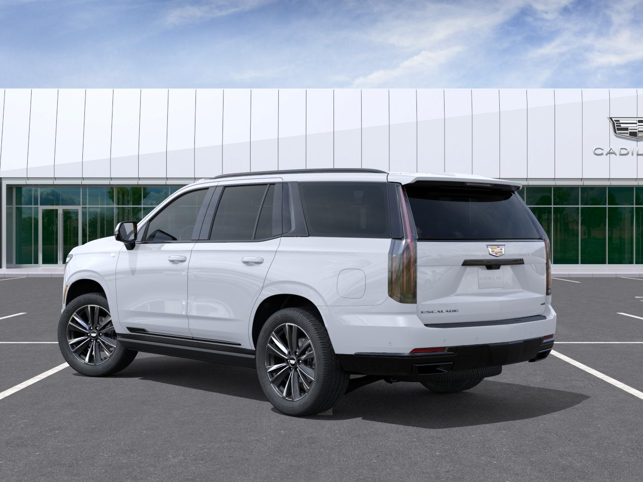 New 2026 Vibrant White Tricoat Cadillac Sport image 48